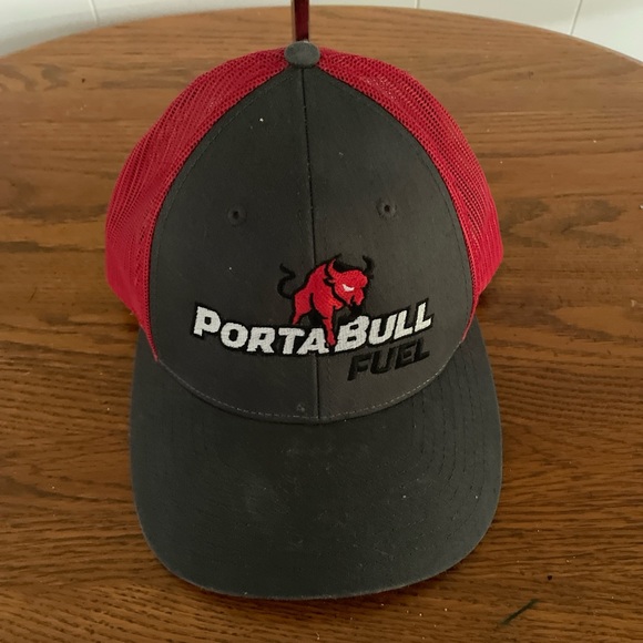 PortaBull Fuel Red and Black Cap - Picture 5 of 5